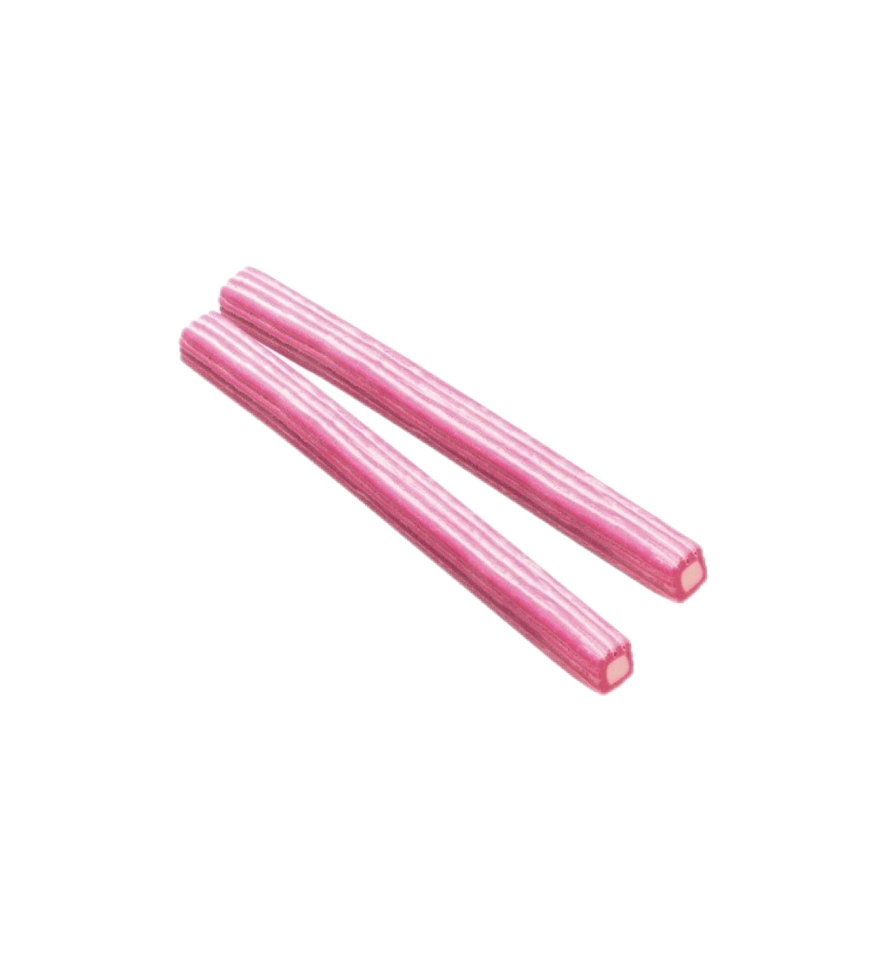 Rayadito Fresa (Unidad) - Regaliz Rosa Relleno de Nata - LA TIENDA DE CHUCHES