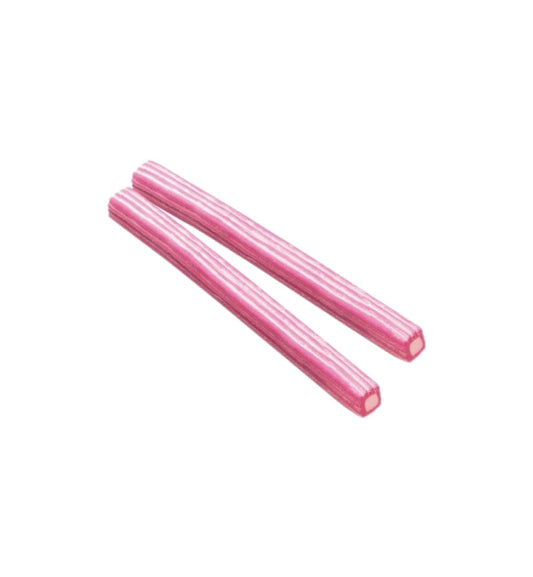 Rayadito Fresa (Unidad) - Regaliz Rosa Relleno de Nata - LA TIENDA DE CHUCHES