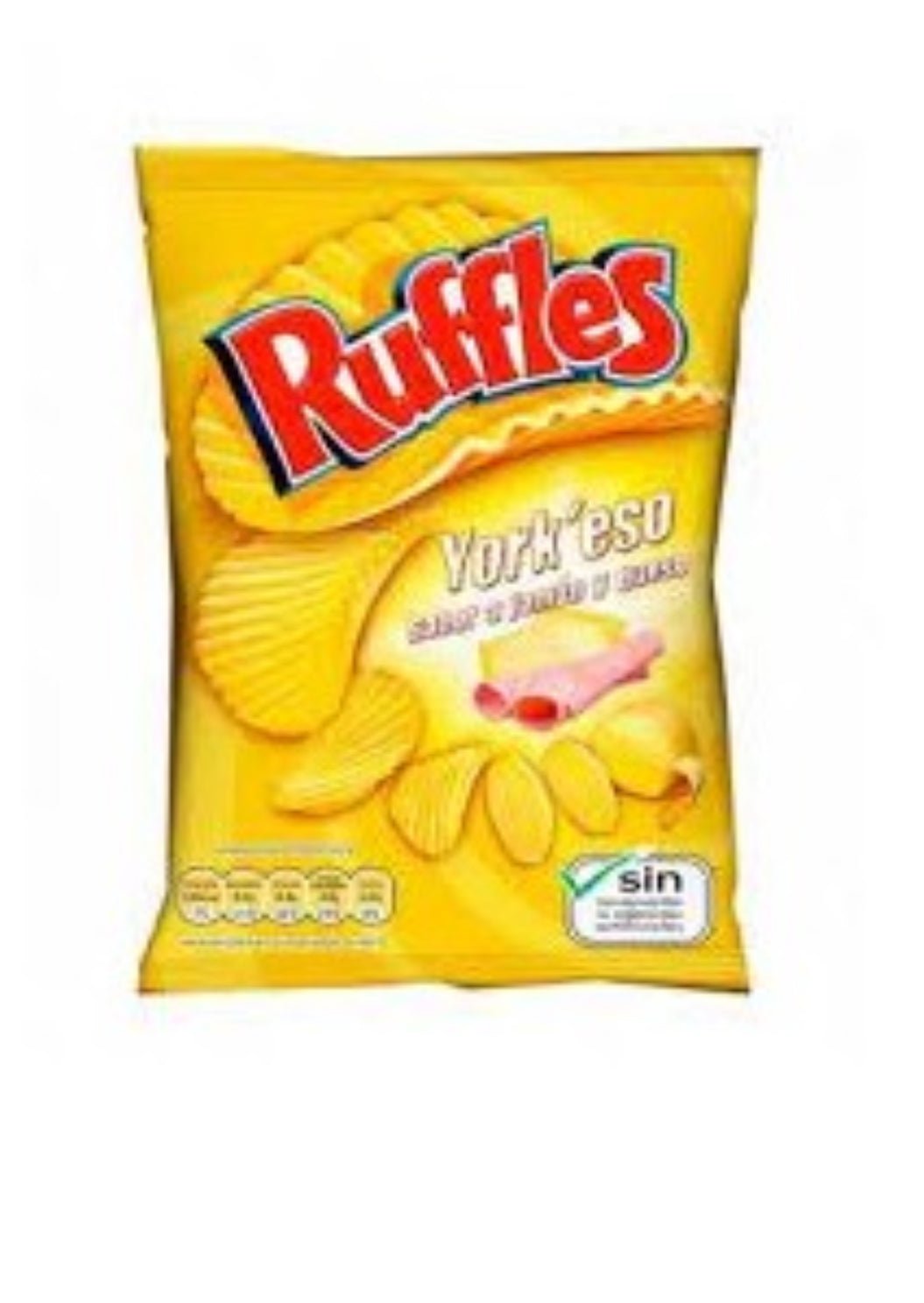 Ruffles York’eso (115g) – ¡Ondas de Sabor a Jamón y Queso! - LA TIENDA DE CHUCHES