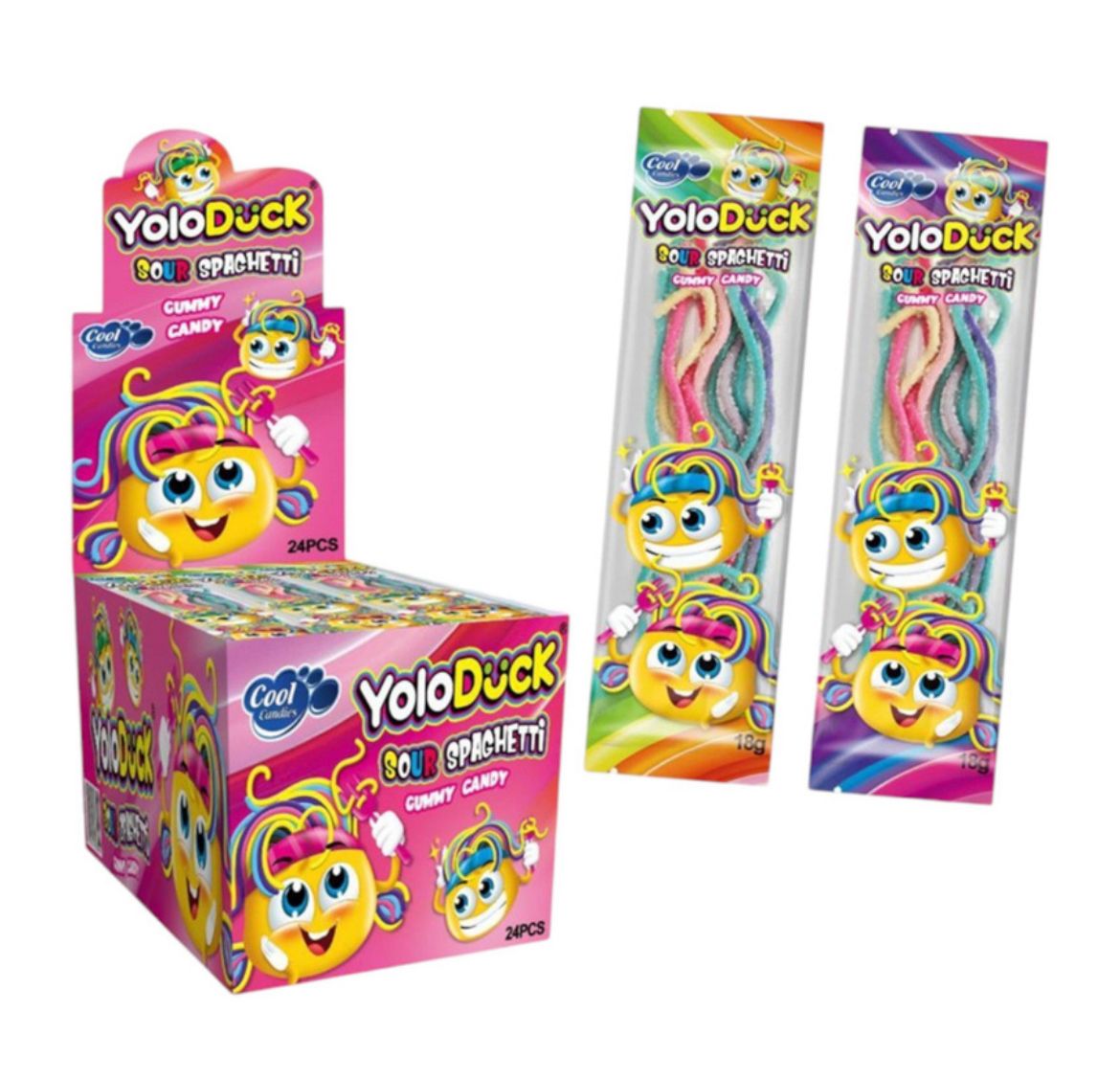 Spaguetti Ácido Yoloduck Unidad — Para los que no le tienen miedo al ácido - LA TIENDA DE CHUCHES