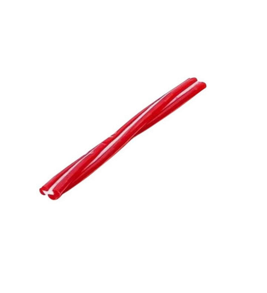 Trenza Fresa-Nata Fiesta (Unidad) - Regaliz Bicolor Tierno - LA TIENDA DE CHUCHES